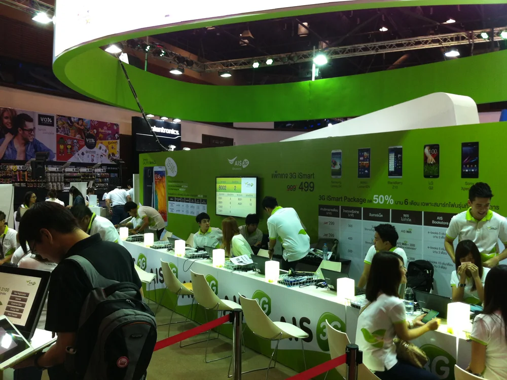 Thailand Mobile Expo Oct 2013